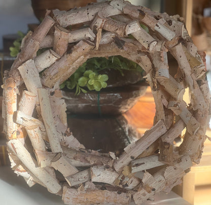 Stick Wreath/Small Candle Round